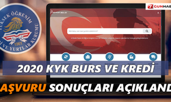 2020 KYK burs ve kredi başvuru sonuçları açıklandı