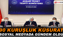 90 kuruşluk küsurat sosyal medyada gündem oldu