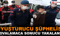 Uyuşturucu şüphelisi kovalamaca sonucu yakalandı