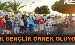 Ak Gençlik miniklerin yüzünü güldürmeye devam ediyor