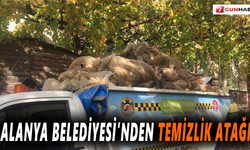 Alanya Belediyesi'nden temizlik atağı