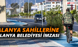“Alanya sahillerine Alanya Belediyesi imzası”