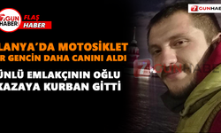 Alanya’da motosiklet bir gencin daha canını aldı