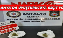 Alanya’da uyuşturucuya geçit yok!
