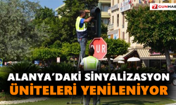 Alanya’daki sinyalizasyon üniteleri yenileniyor