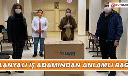 Alanyalı iş adamından anlamlı bağış