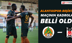 Alanyaspor-Beşiktaş maçının kadroları belli oldu