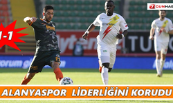 Alanyaspor liderliğini korudu