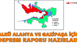 ALKÜ Alanya ve Gazipaşa için deprem raporu hazırladı