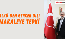 ALKÜ'den gerçek dışı makaleye tepki