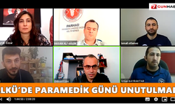 ALKÜ’de paramedik günü unutulmadı