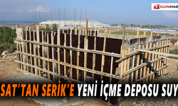 ASAT’tan Serik’e yeni içme deposu suyu