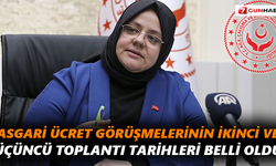 Asgari ücret görüşmelerinin ikinci ve üçüncü toplantı tarihleri belli oldu