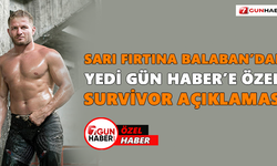 Balaban’dan Yedi Gün Haber’e özel Survivor açıklaması