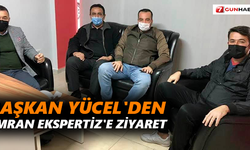 Başkan Yücel’den Umran Ekspertiz’e ziyaret