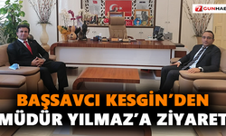 Başsavcı Kesgin’den Müdür Yılmaz’a ziyaret