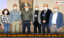 Böcek'in akciğerini iğne oyası işler gibi açtık