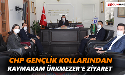 CHP Gençlik Kollarından Kaymakam Ürkmezer'e ziyaret