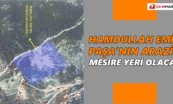 Hamdullah Emin Paşa’nın arazisi mesire yeri olacak