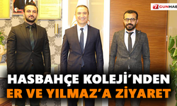 Hasbahçe Koleji’nden Er ve Yılmaz’a ziyaret