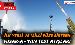 İlk yerli ve milli füze sistemi HİSAR-A+'nın test atışları