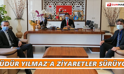 Müdür Yılmaz'a ziyaretler sürüyor