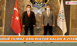 Müdür Yılmaz’dan Rektör Kalan’a ziyaret