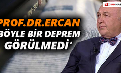 Prof. Dr. Ercan, Antalya depreminin ardından konuştu