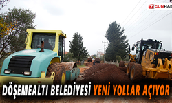 Yeni yol açma çalışmaları devam ediyor