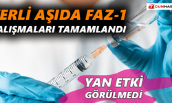 Yerli aşıda Faz-1 çalışmaları tamamlandı