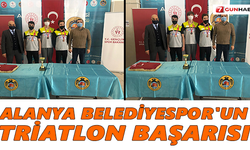 Alanya Belediyespor'un triatlon başarısı