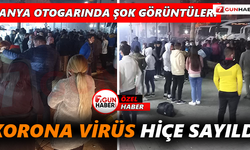 Alanya Otogarında şok görüntüler!