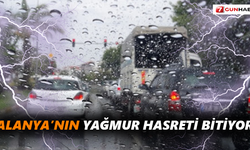 Alanya’nın yağmur hasreti bugün bitiyor