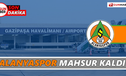 Alanyaspor mahsur kaldı