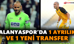 Alanyaspor’da 1 ayrılık ve 1 yeni transfer