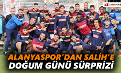 Alanyaspor’dan Salih’e doğum günü sürprizi