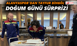 Alanyaspor’dan Tayfur Bingöl’e doğum günü sürprizi
