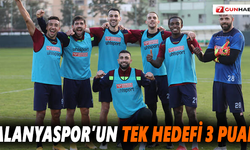 Alanyaspor’un tek hedefi 3 puan