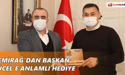 Demirağ’dan Başkan Yücel’e anlamlı hediye