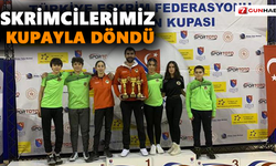 Eskrimcilerimiz Ankara'dan 3 kupayla döndü
