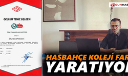 Hasbahçe Koleji fark yaratıyor
