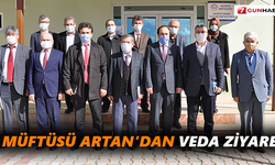 İl Müftüsü Artan’dan veda ziyareti
