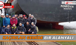 Kaçırılan gemide bir Alanyalı