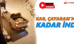 Kar, Çayarası'na kadar indi