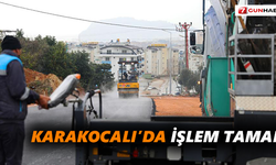 Karakocalı’da işlem tamam