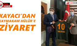 Kayacı’dan Kaymakam Hülür’e ziyaret
