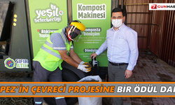 Kepez’in çevreci projesine bir ödül daha