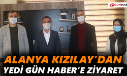Kızılay Alanya’dan Yedi Gün Haber’e ziyaret