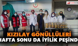 Kızılay’ın kadınları hafta sonu da iyilik peşinde