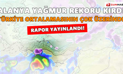 Rapor yayınlandı! Alanya yağmur rekoru kırdı